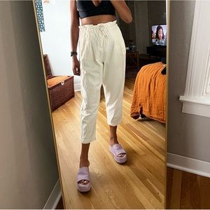 Free people paper bag pants